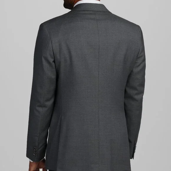 NEW Suit Jacket 46L + Pants 32W Made in USA Tailored Fit FULL SUIT Joseph Abboud - Picture 3 of 5